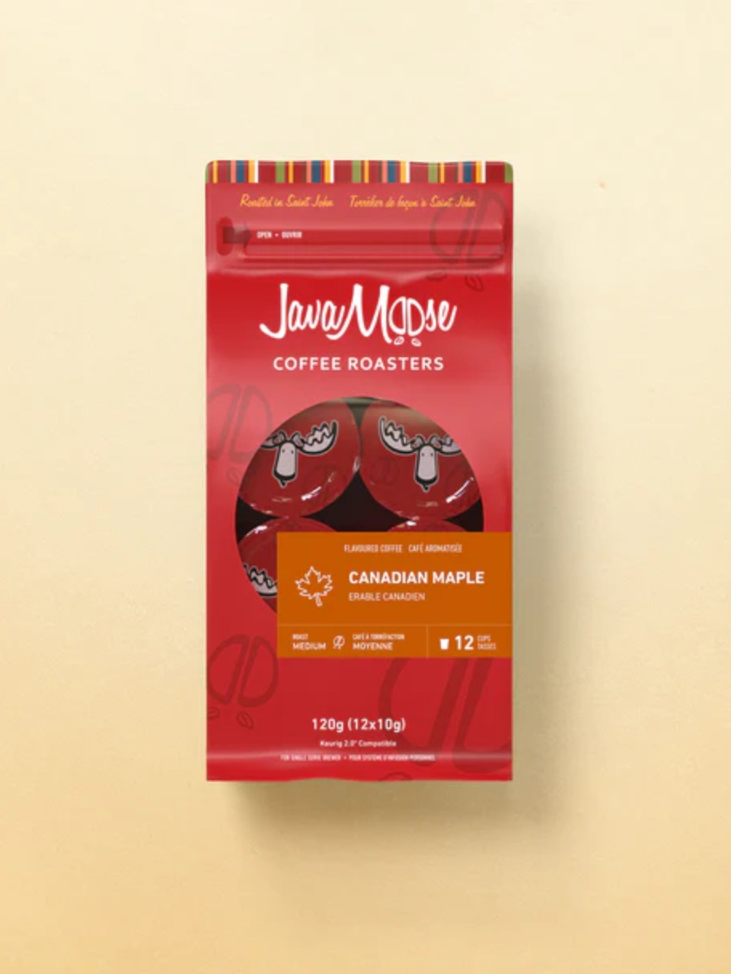 Érable Canadien - Capsules à usage unique JavaMoose