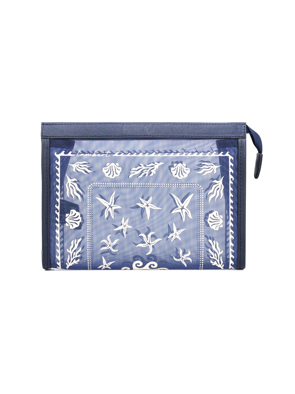 Le Alana – Pochette de plage en mesh marine Lambert