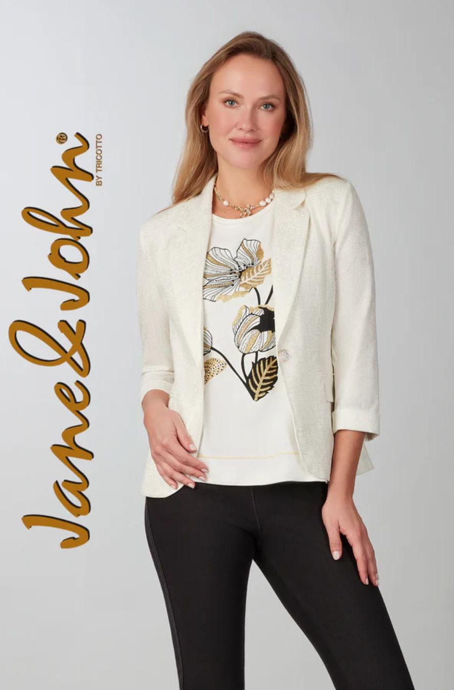Blazer avec paillette Jane & John J-106