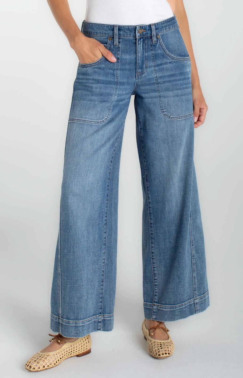 Jeans à jambe large Liverpool 