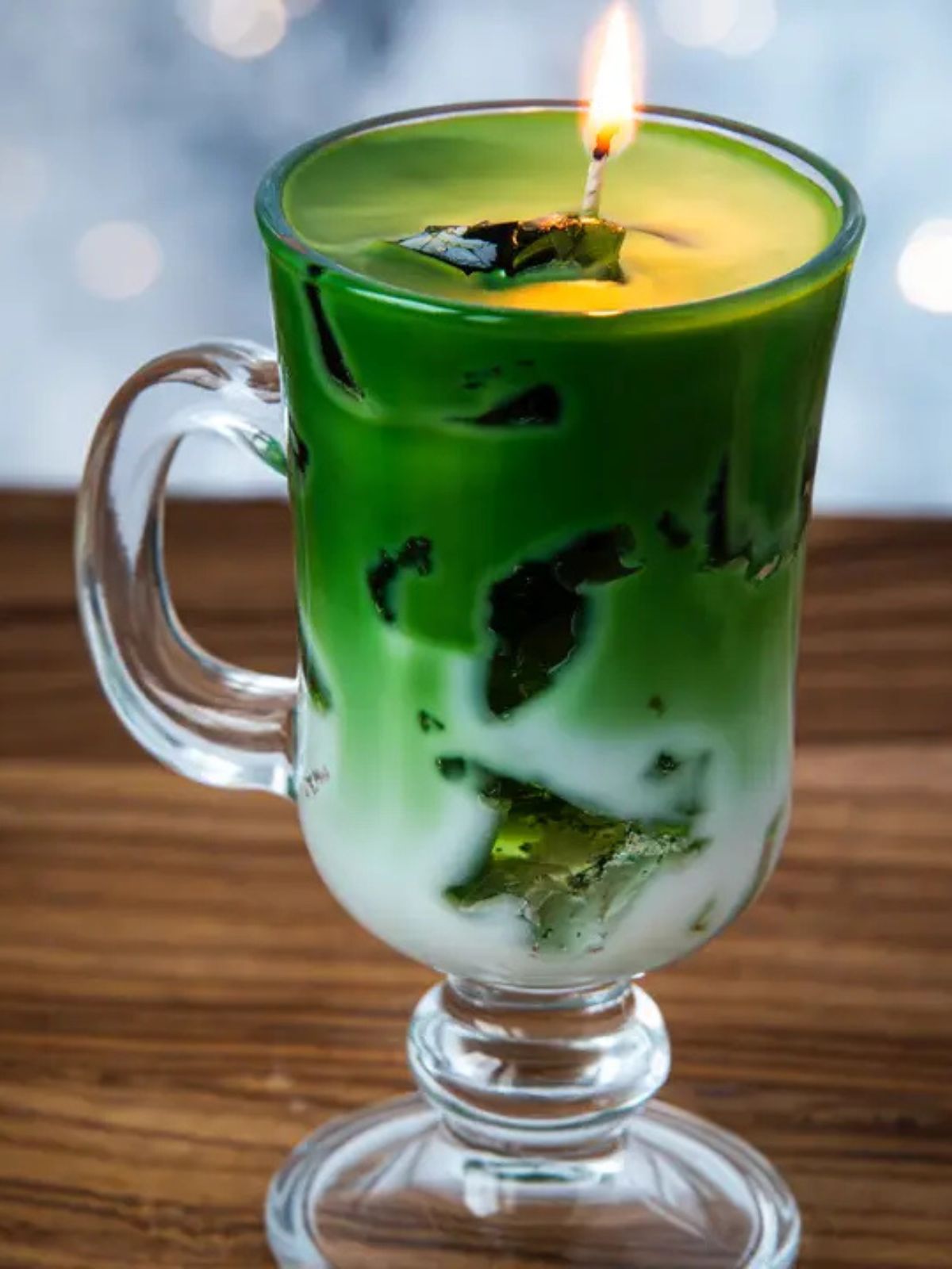 Bougie glacée au matcha latte Candle Lume 