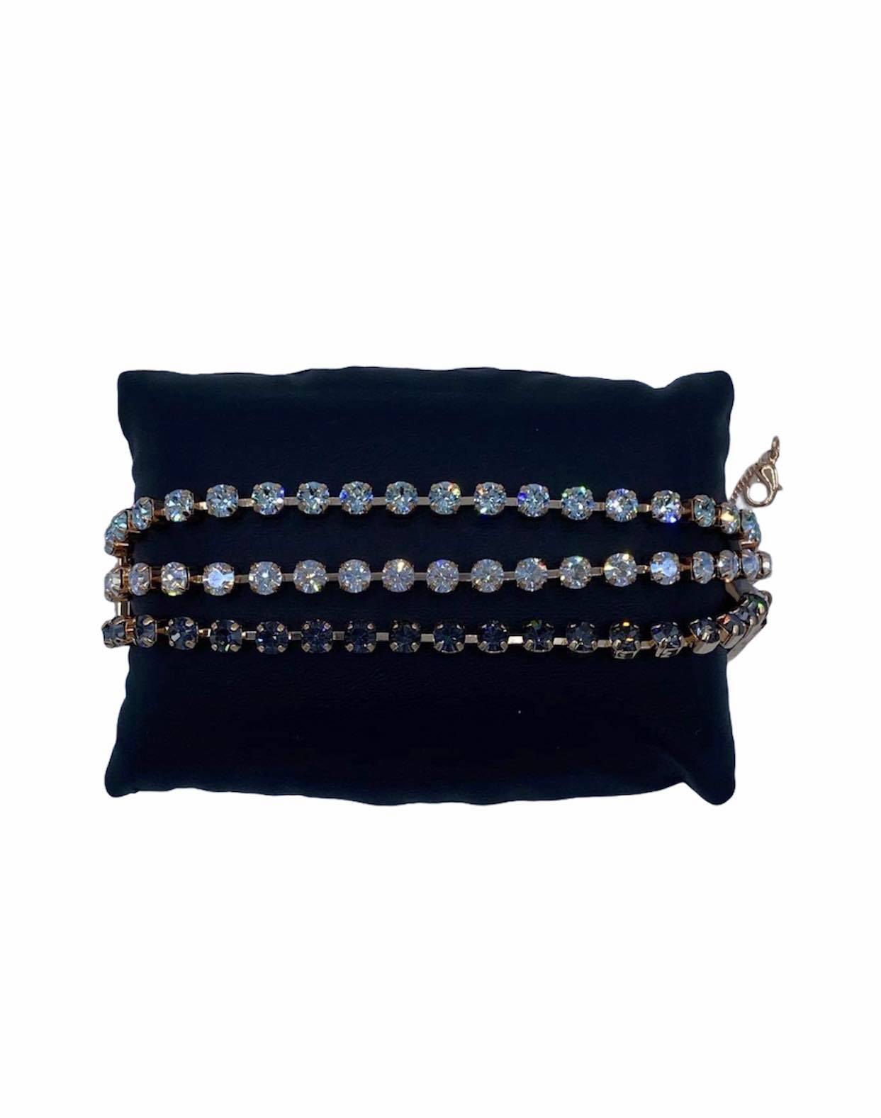 Bracelet Triple Mariana B-4000/4 Clair/Gold/Noir 1080 RG