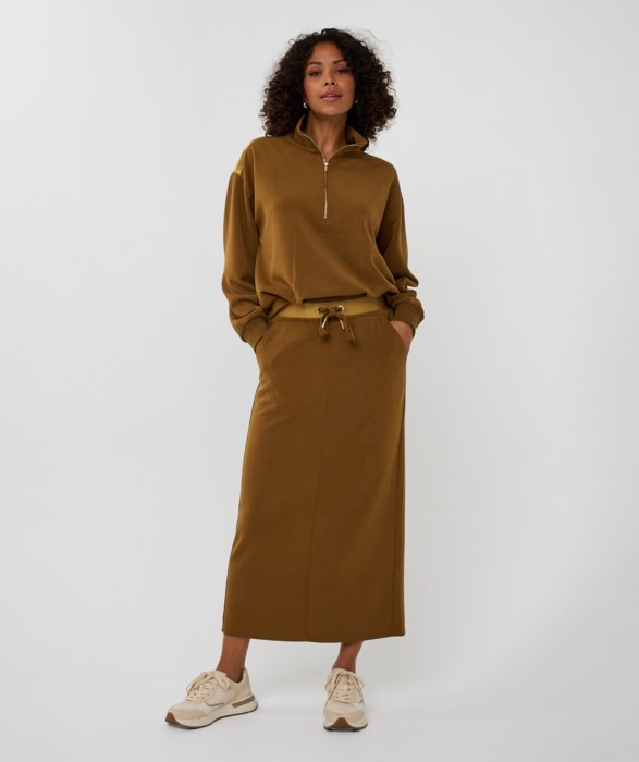 Jupe midi en modal Esqualo F2505507