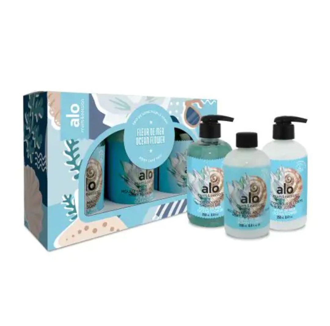 Trio Soins du Corps Fleur de mer Fruits & Passion 