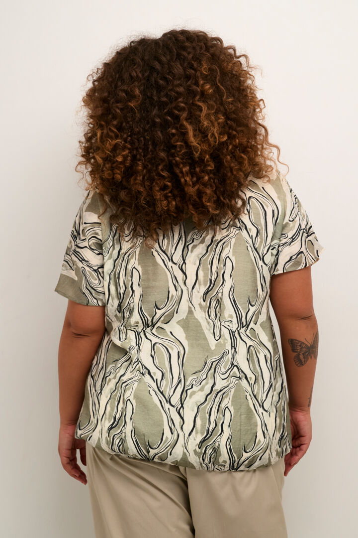 Blouse Manche Court KCmelino Kaffe Curve 10582278