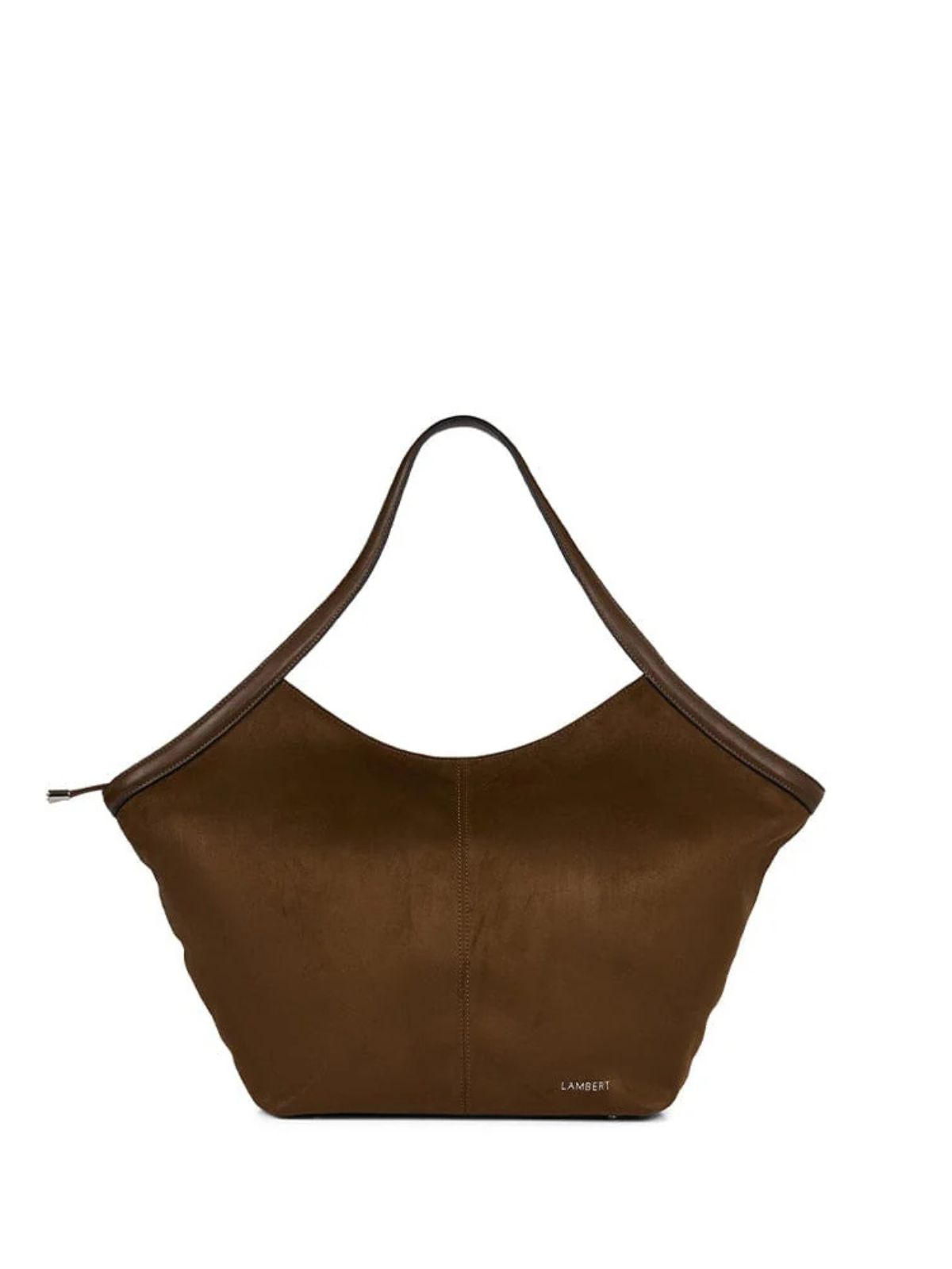 Le Alison - Sac fourre-tout en suède cacao Lambert