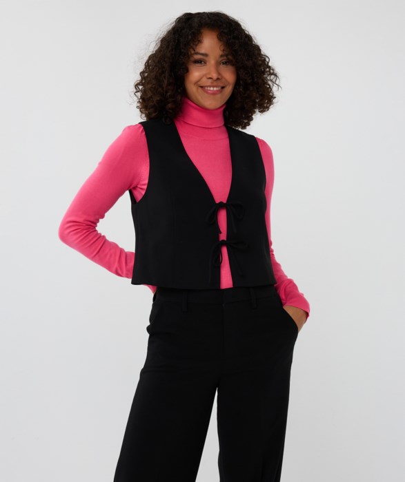 Gilet court à nœuds style urbain Esqualo F2510504