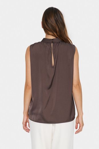 Haut à col montant sans manches Saint-Tropez