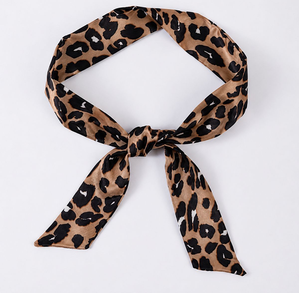 Foulard ruban en satin