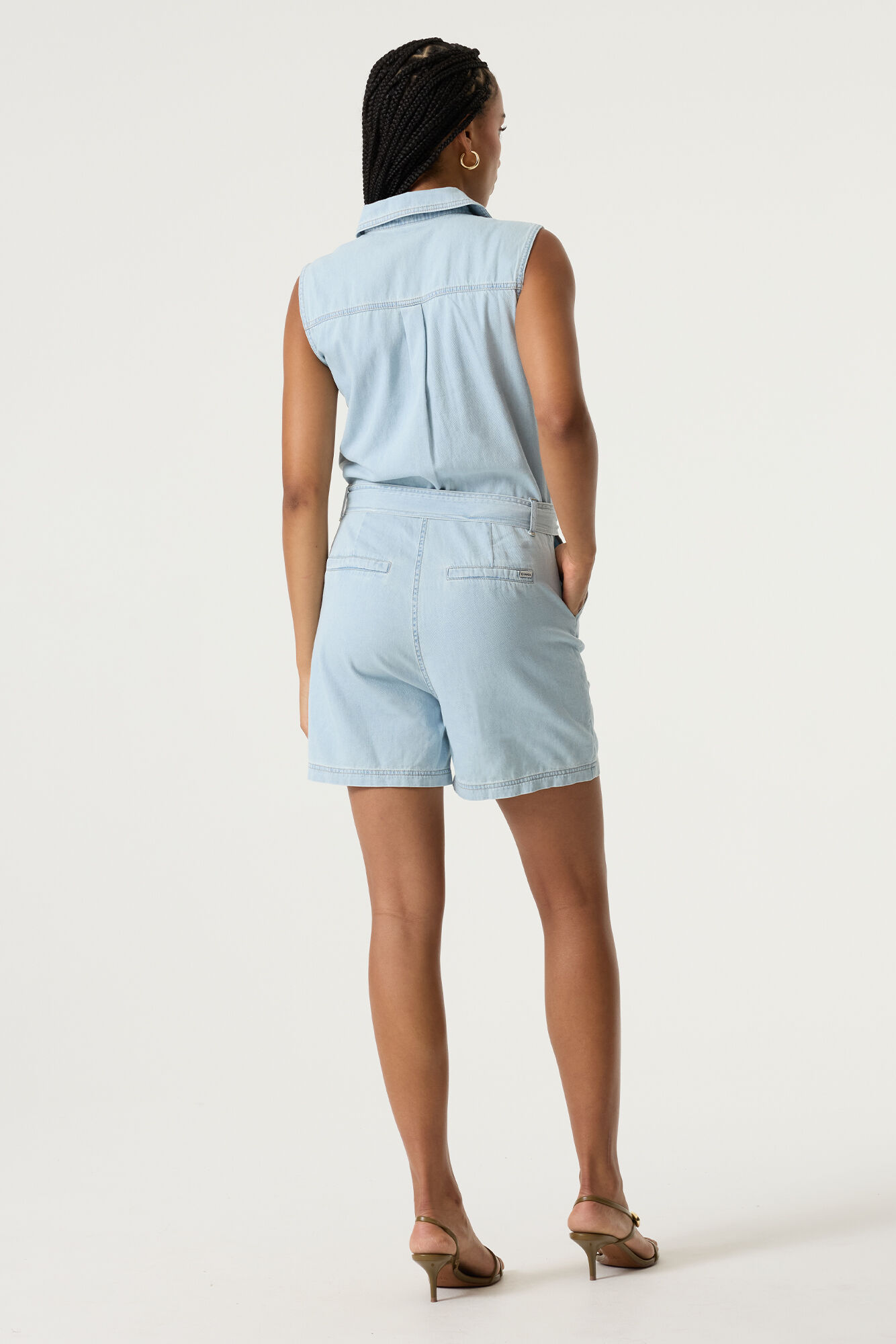 Combinaison en jean sans manches Garcia 