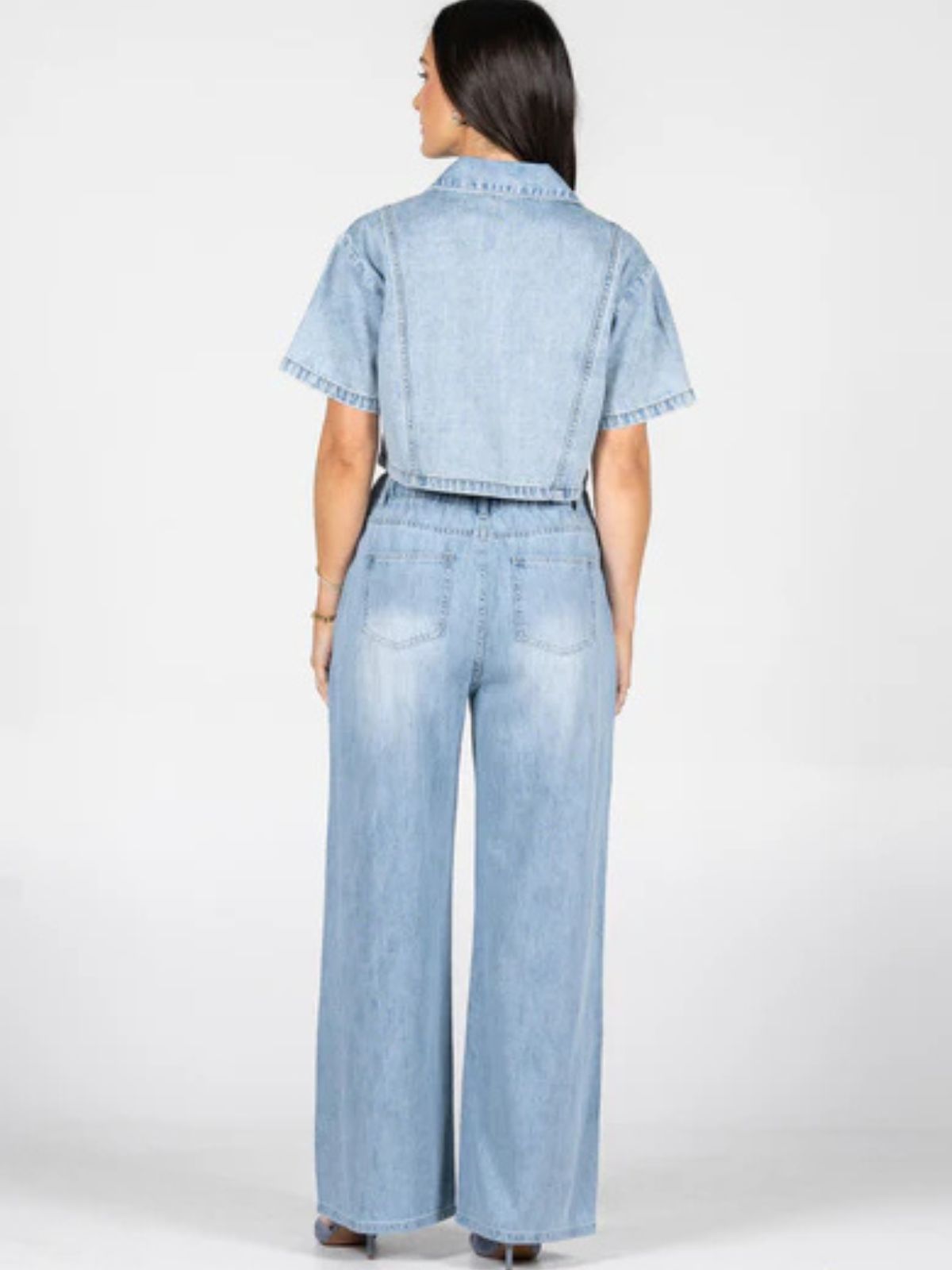 Jeans à jambe large C'est moi