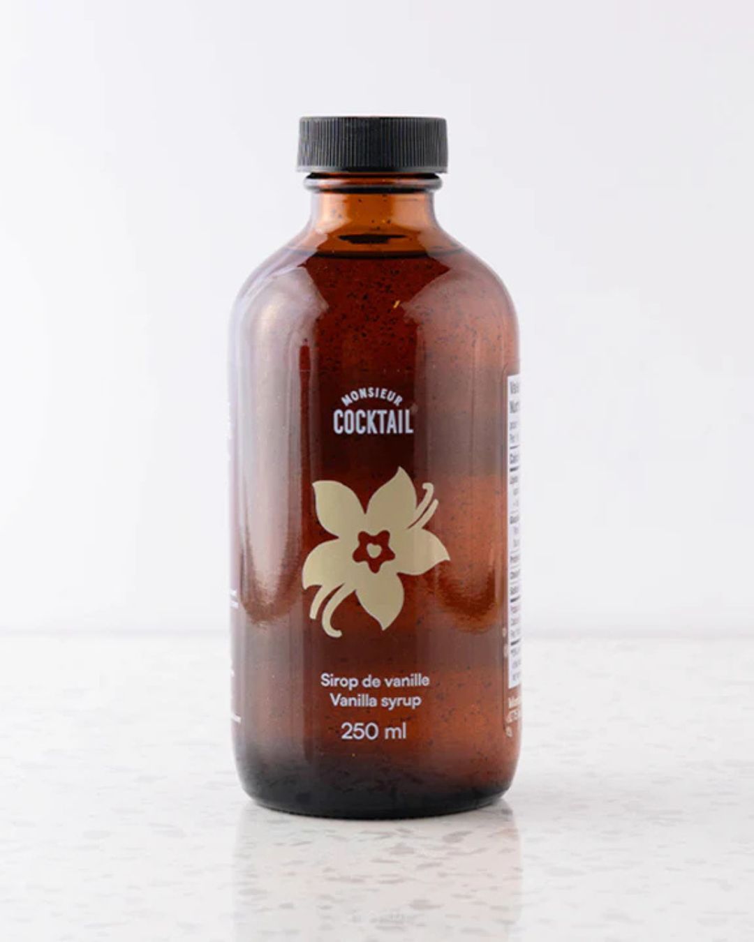 Sirop de vanille 250ml Monsieur Cocktail