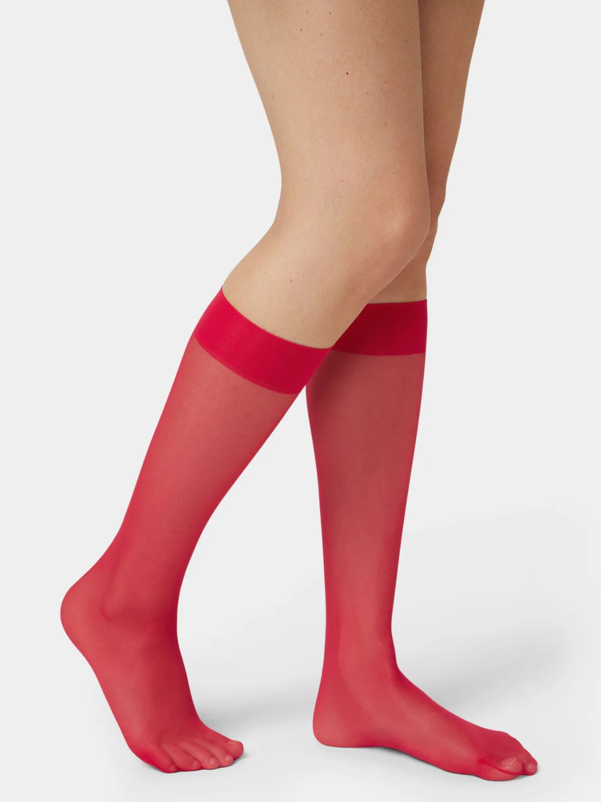 Bas transparents jusqu’au genou Hue