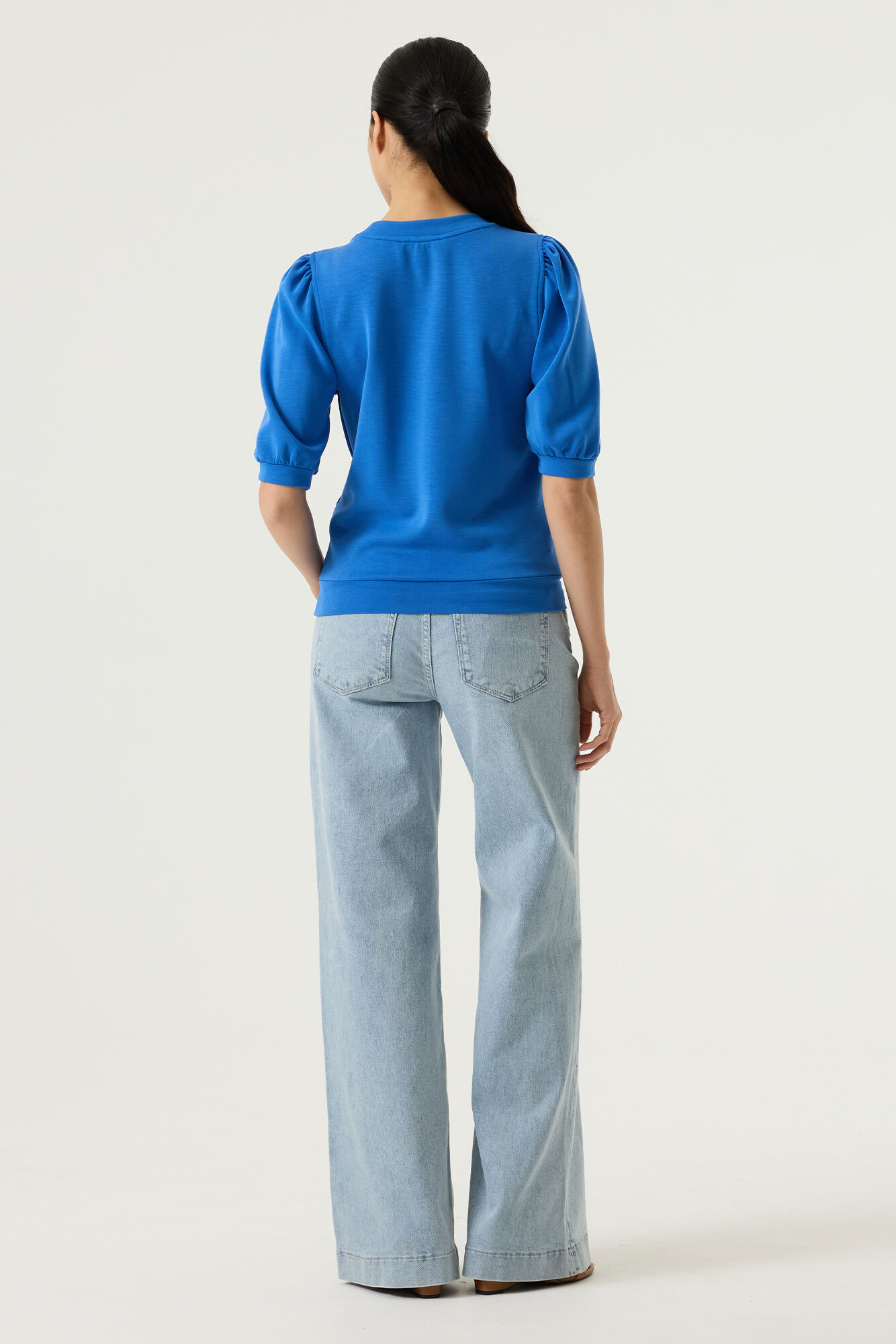 Pull à manches bouffantes Garcia 