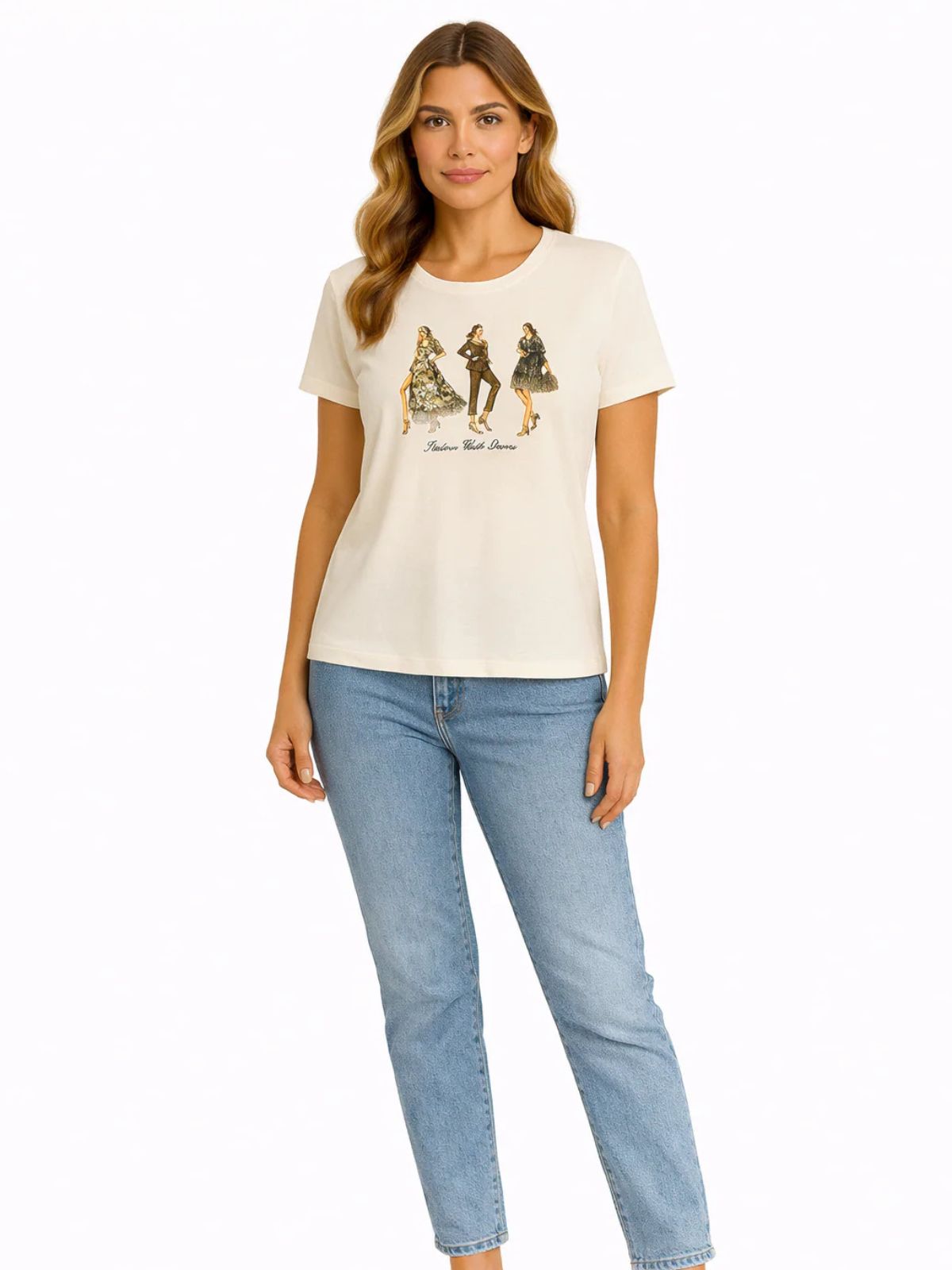 T-Shirt avec mademoiselle Orly