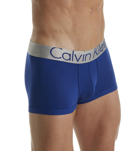 Boxer Court Taille Basse Calvin Klein en Tissu Extensible U2716 