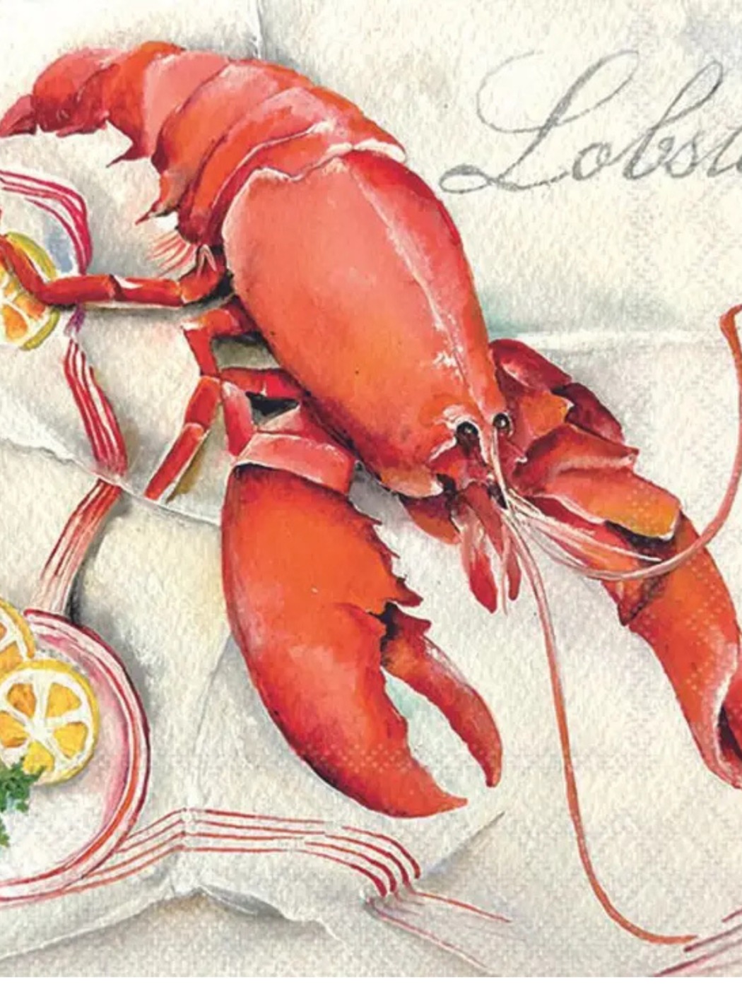 Serviette de Table - Finest lobster