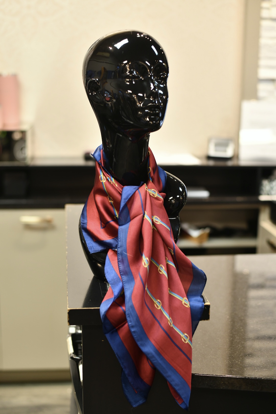 Foulard en soie carré Design Fashion 