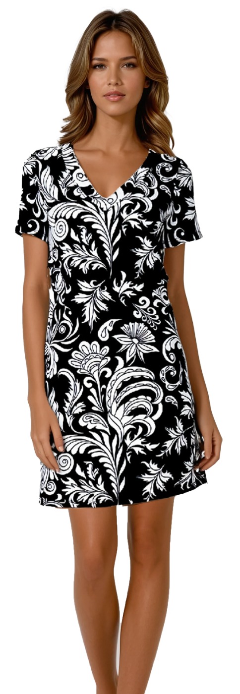 Robe à motif Miss Versa 