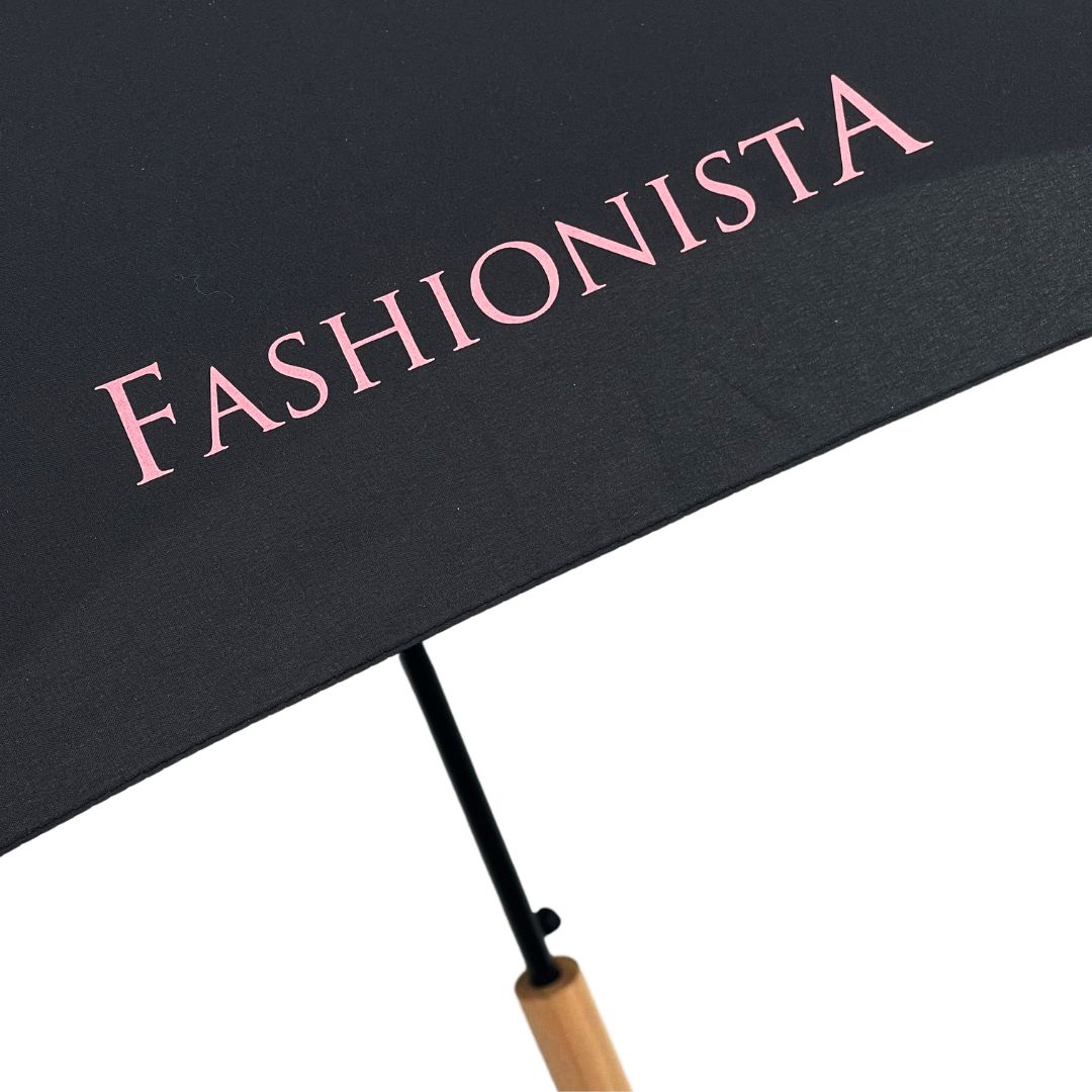 Parapluie Fashionista Noir/Rose Gold