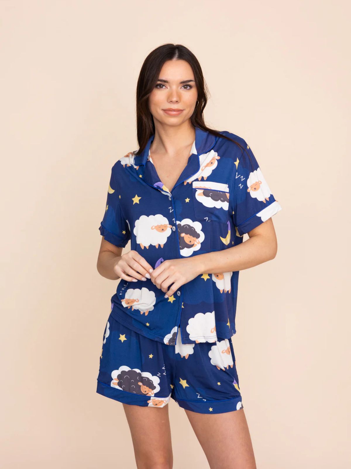 Chemisier Pyjama "WHY SO SHEEP" Pop Underwear