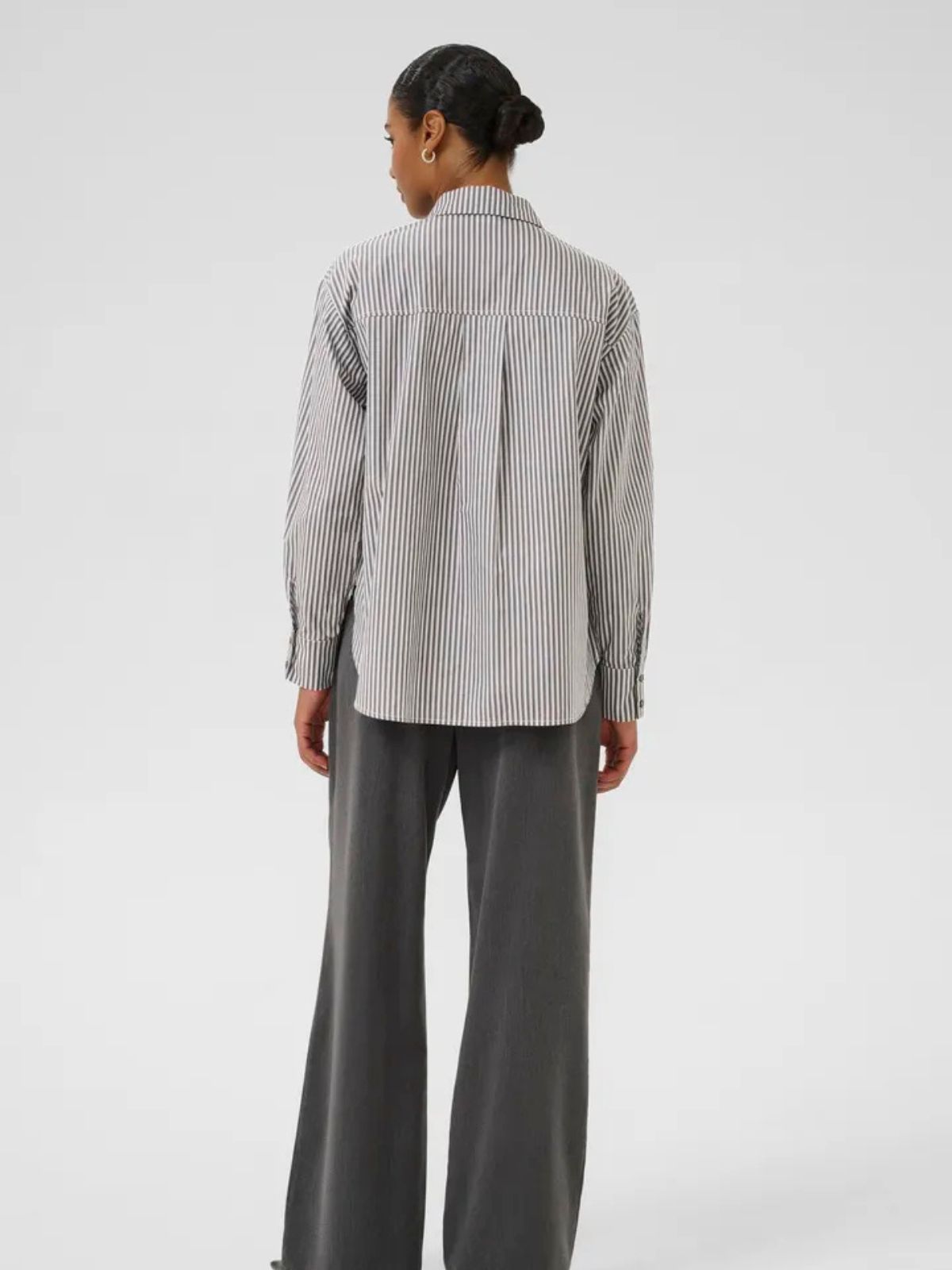 Chemise rayée avec boucle Kaffe 