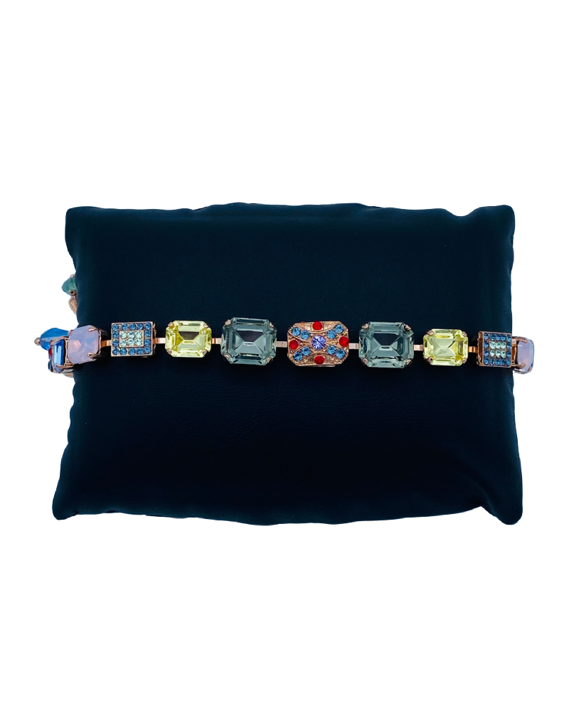 Bracelet Mariana B-4221 Pierres Vert/Jaune/Rose/Bleu 1090 RG