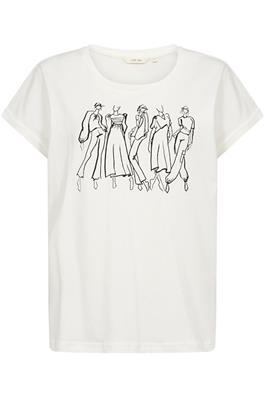 CRRigga T-Shirt Cream 10613487