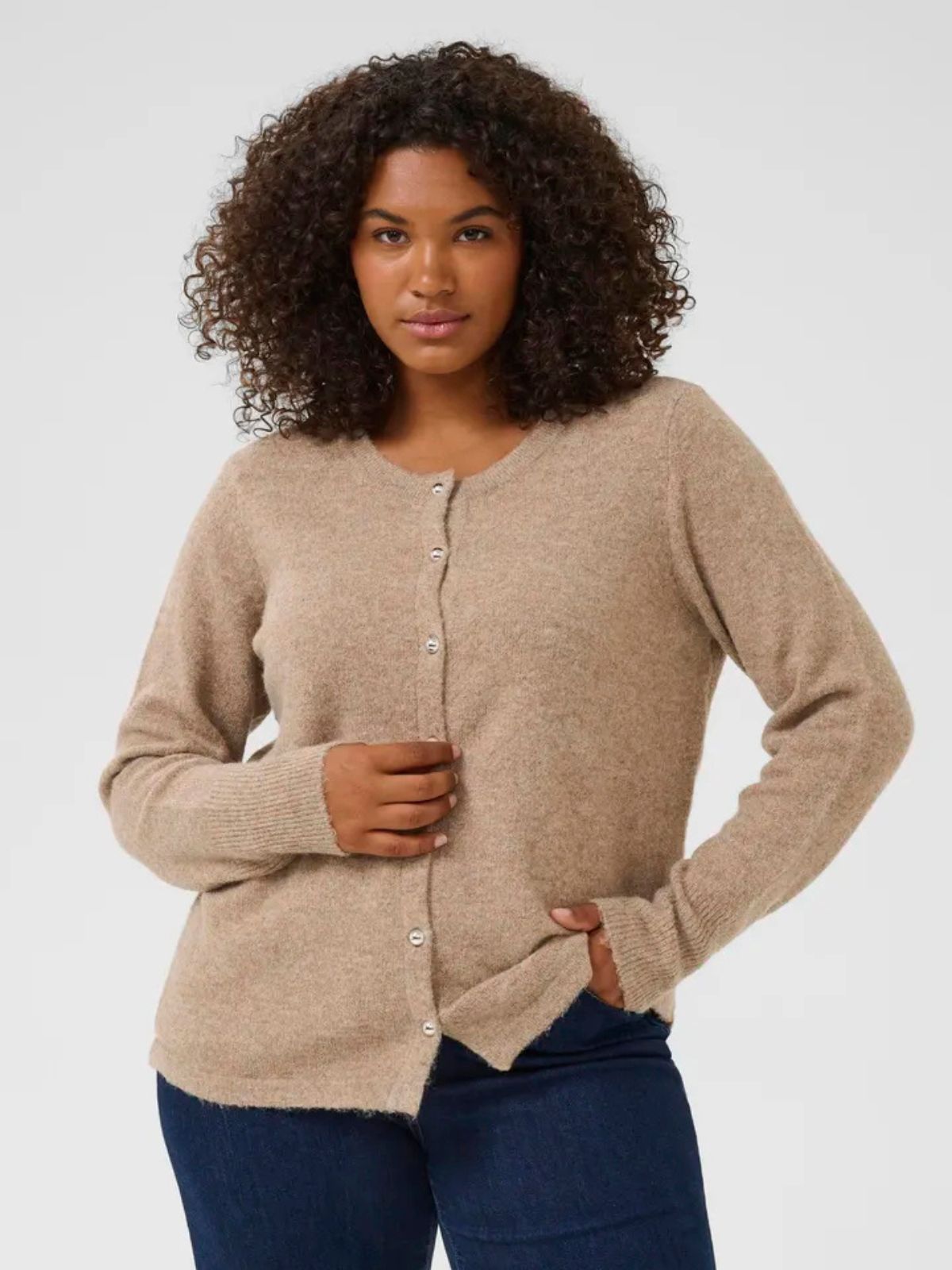 Cardigan en tricot Kaffe Curve 