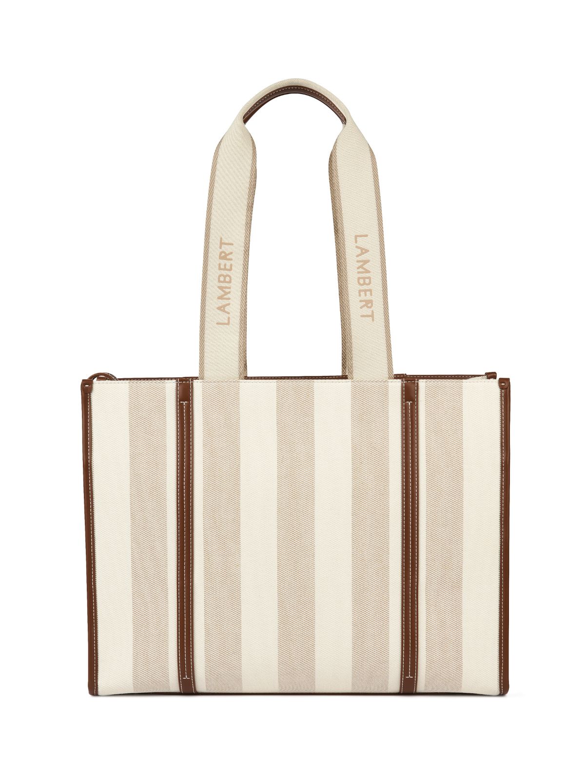 Le Erica – Sac fourre-tout en canevas Hazelnut Lambert