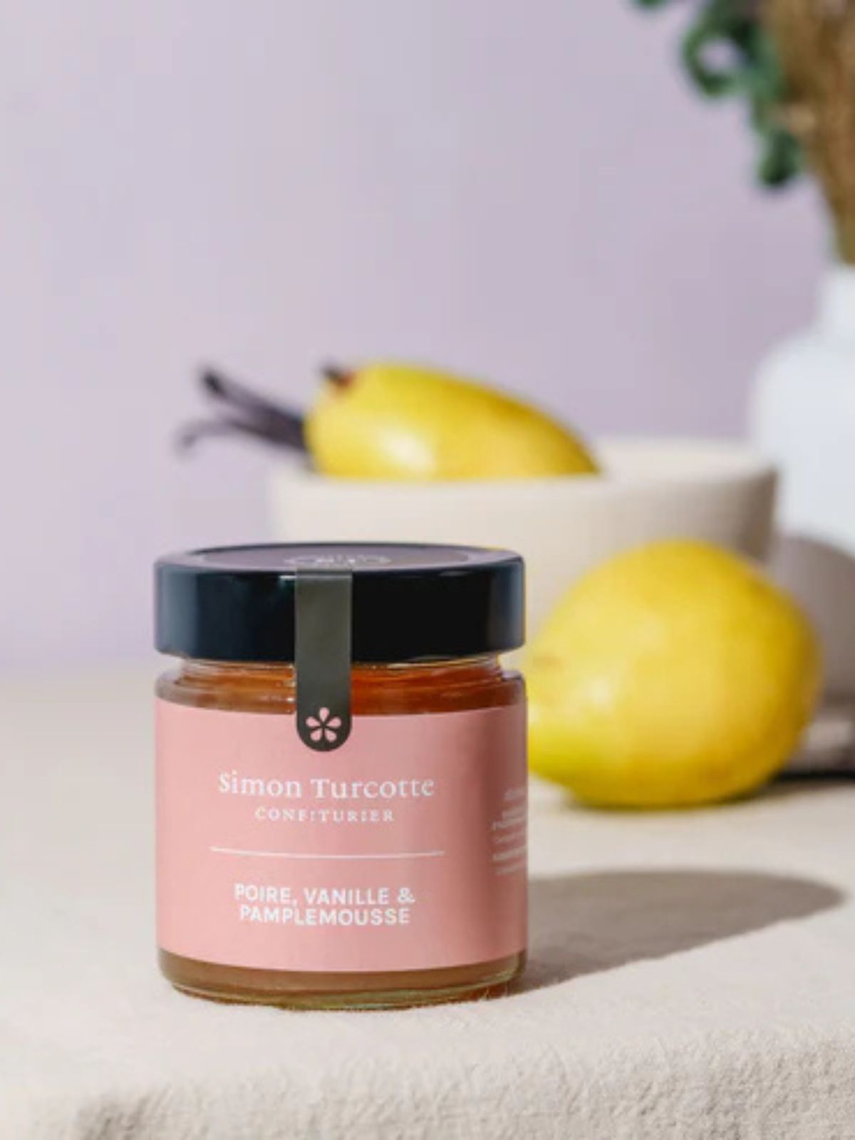 Confiture Poires, vanille et pamplemousse Simon Turcotte