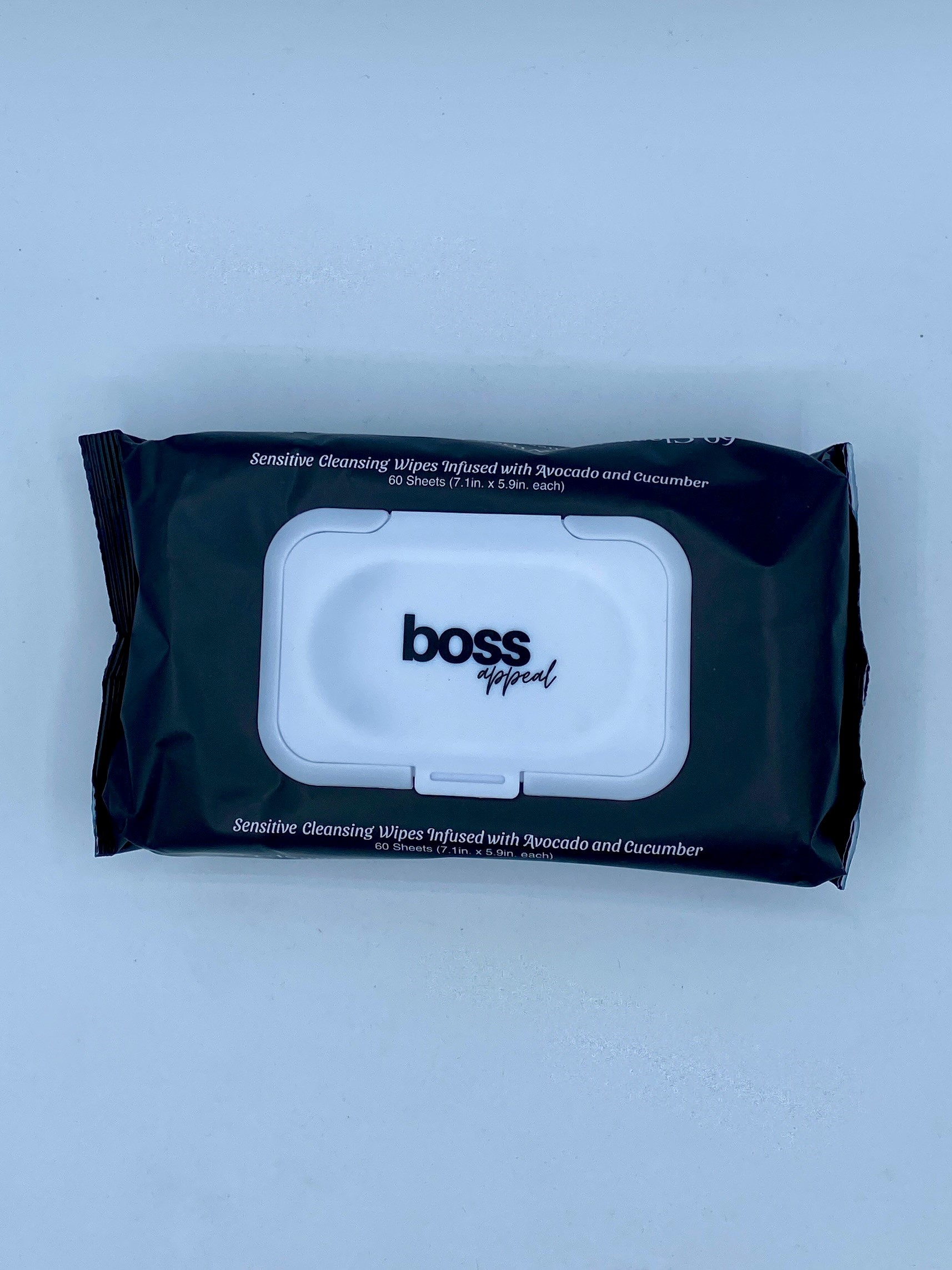 Lingettes Nettoyantes Sensibles (60) Boss Appeal