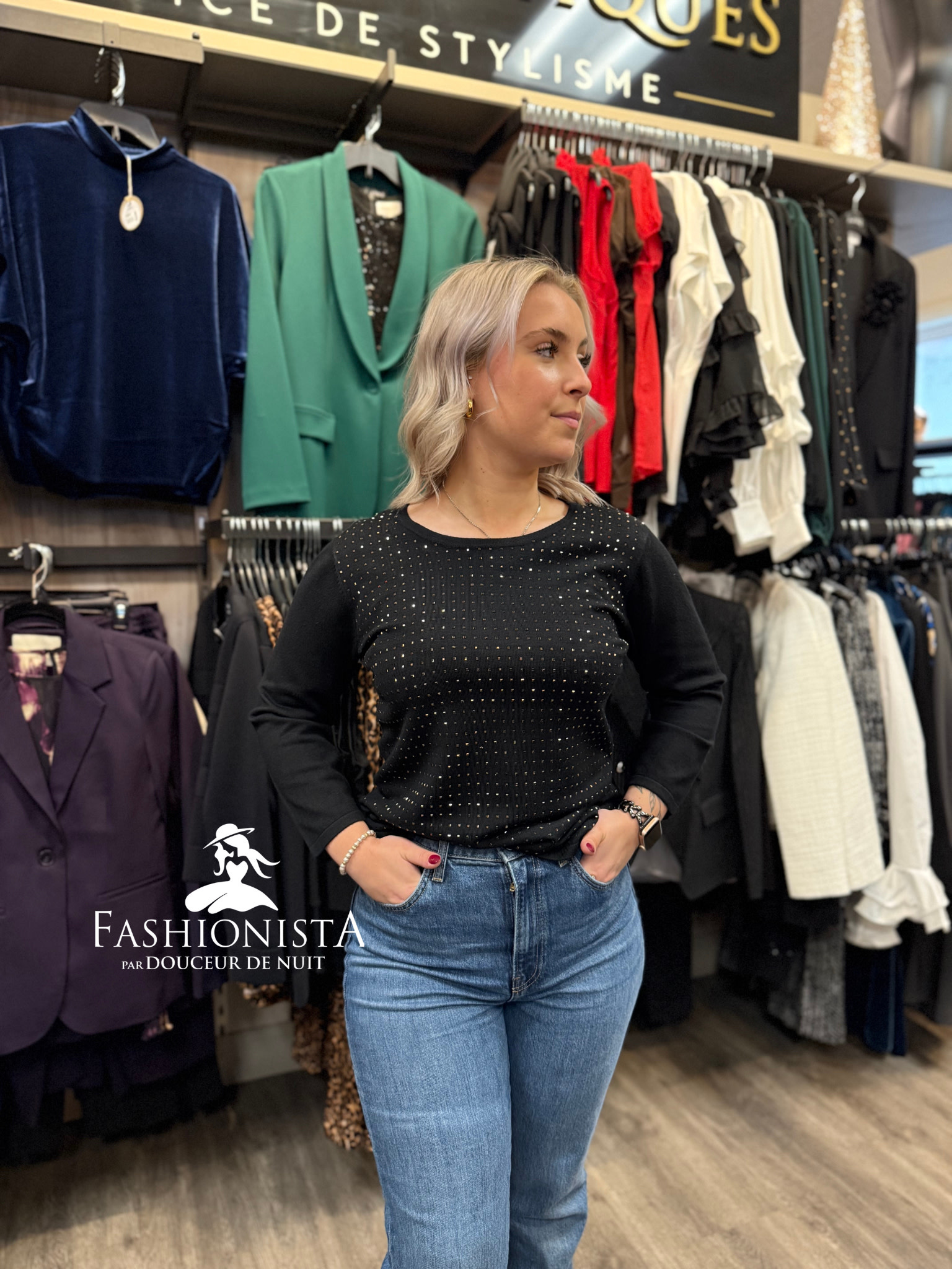 Pull avec Brillants La Madona 34504 