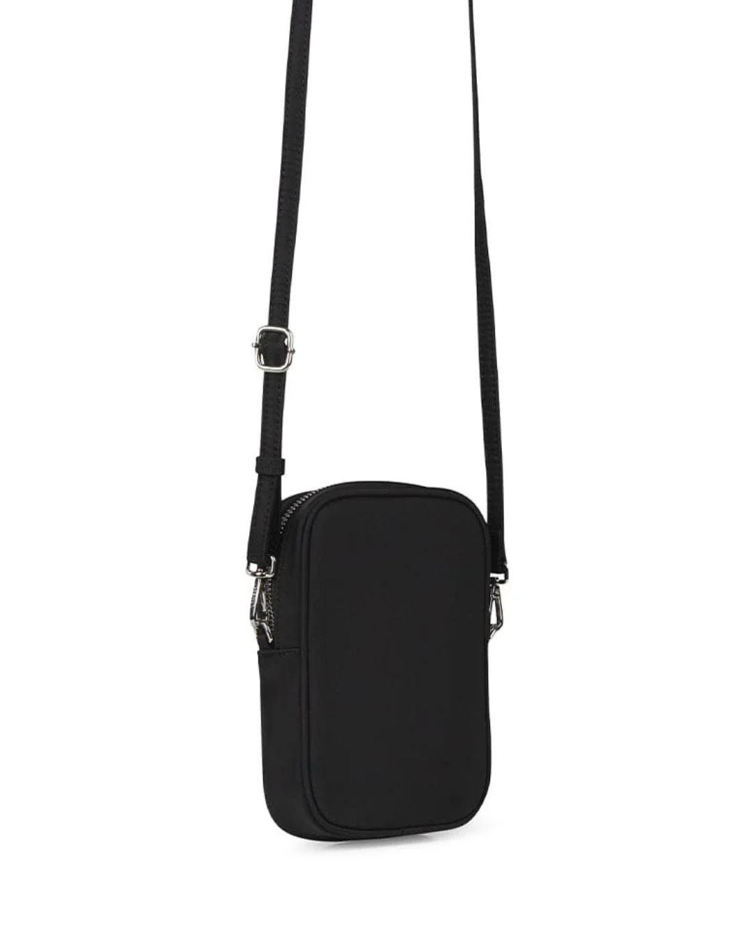 Le Iris Sac à bandoulière en nylon recyclé noir