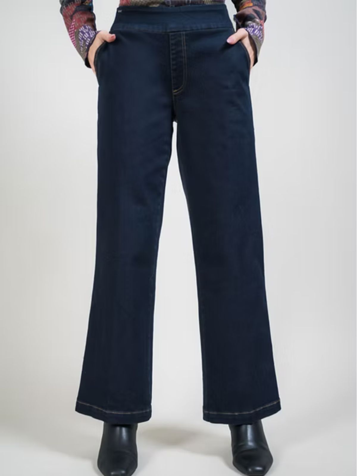 Jeans à jambe large – Lisette L Montréal