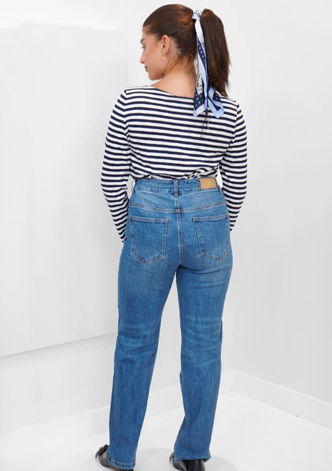 Jeans avec Brillant Becky Yest