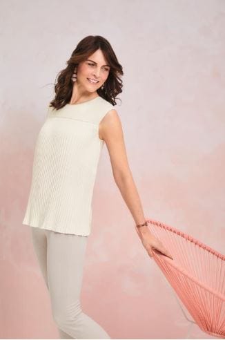 Camisole Mastectomie Plisse Amoena 44661 