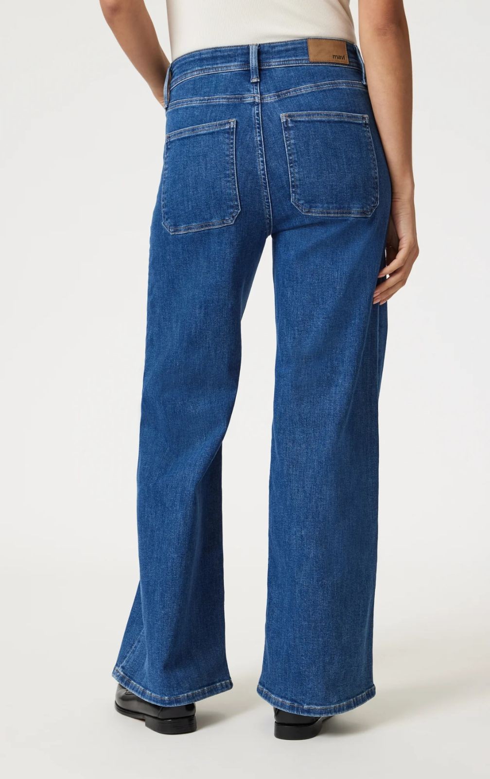 Jeans Paloma Mid Brushed Flex Blue Mavi 88736