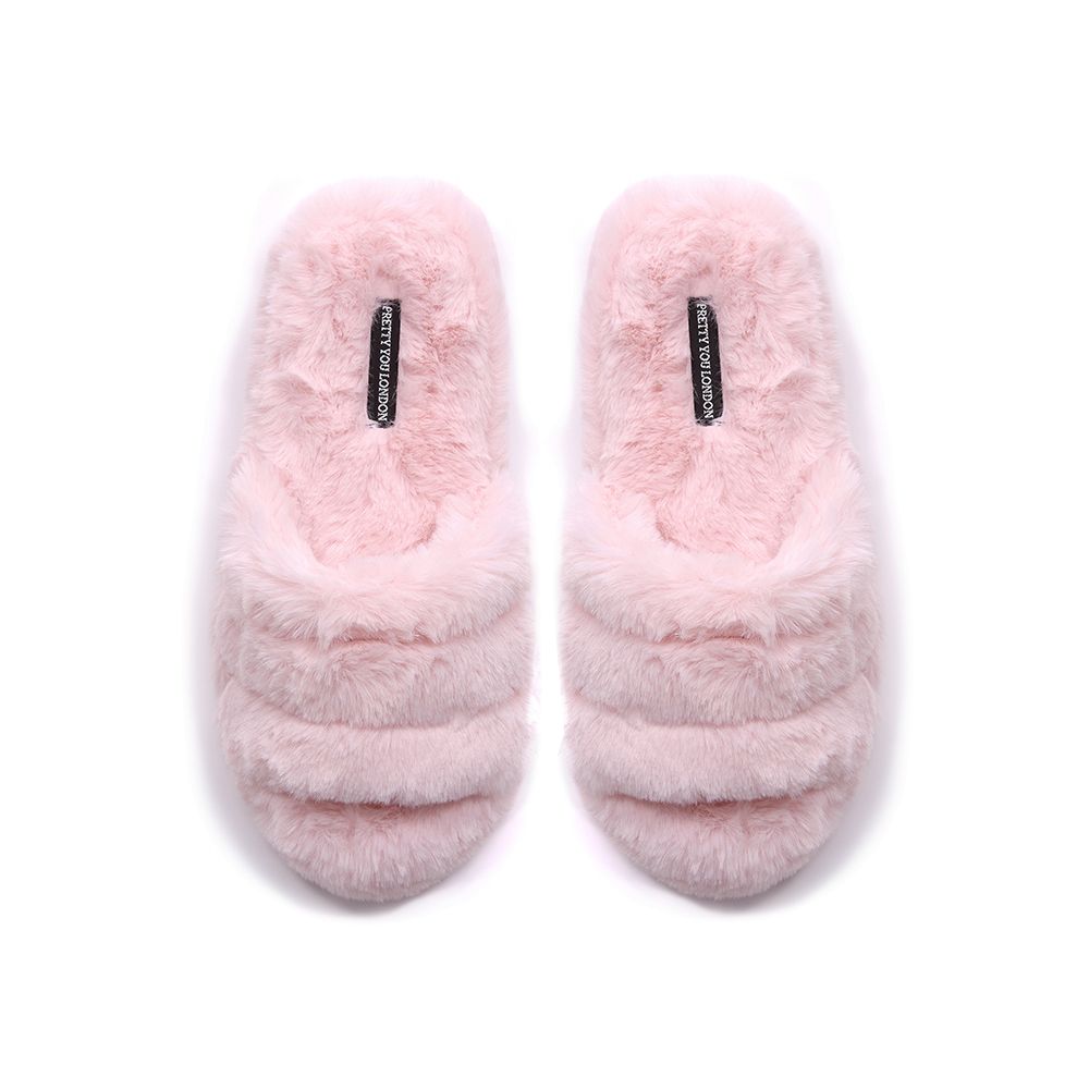 Pantoufle à Enfiler Fausse Fourrure Pretty You London PYL242 