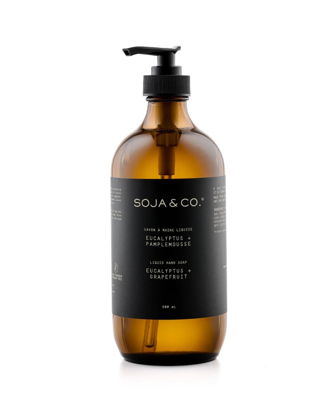Savon à Mains Liquide Eucalyptus et Pamplemouse SOJA & CO