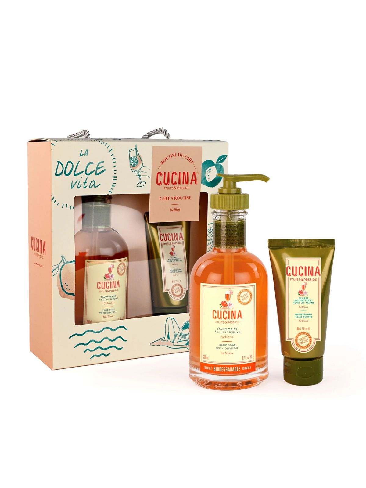 Coffret routine du chef Bellini Fruits & Passion