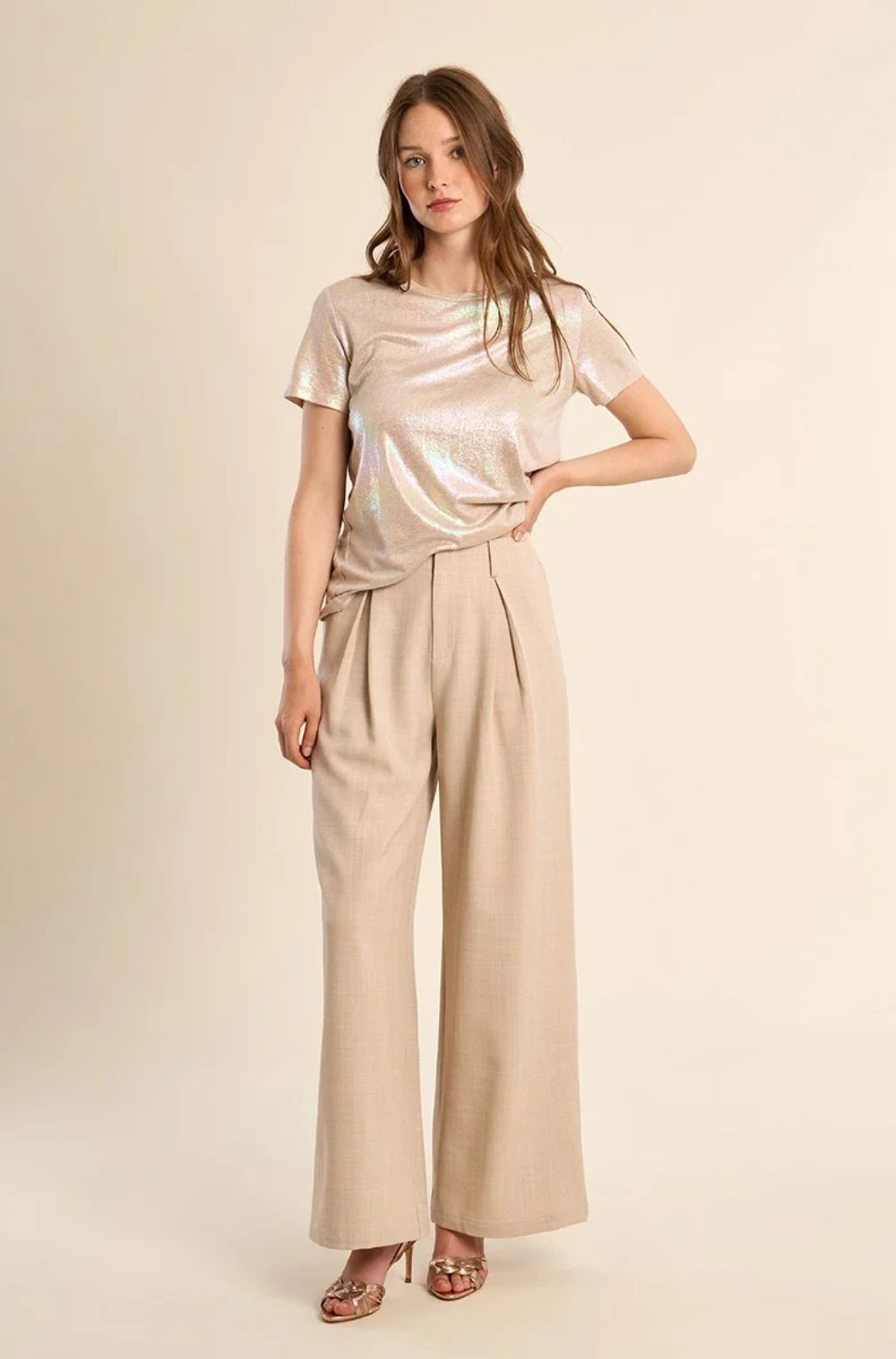 Pantalon à jambe large MOLLY BRACKEN