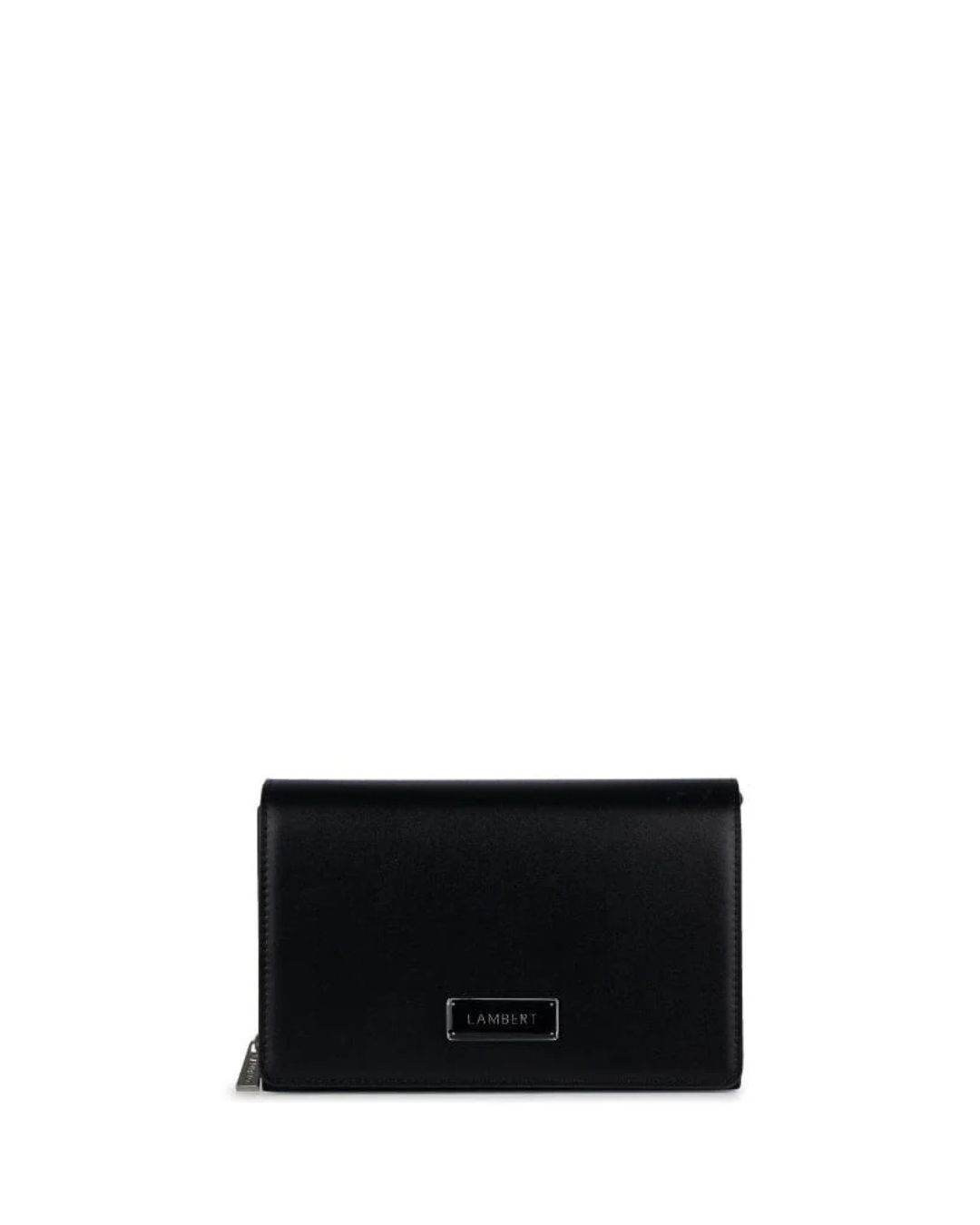 Le Rebecca – Sac bandoulière en cuir vegan noir Lambert