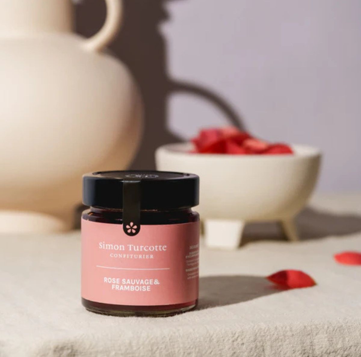 Gelée Rose sauvage et framboise Simon Turcotte