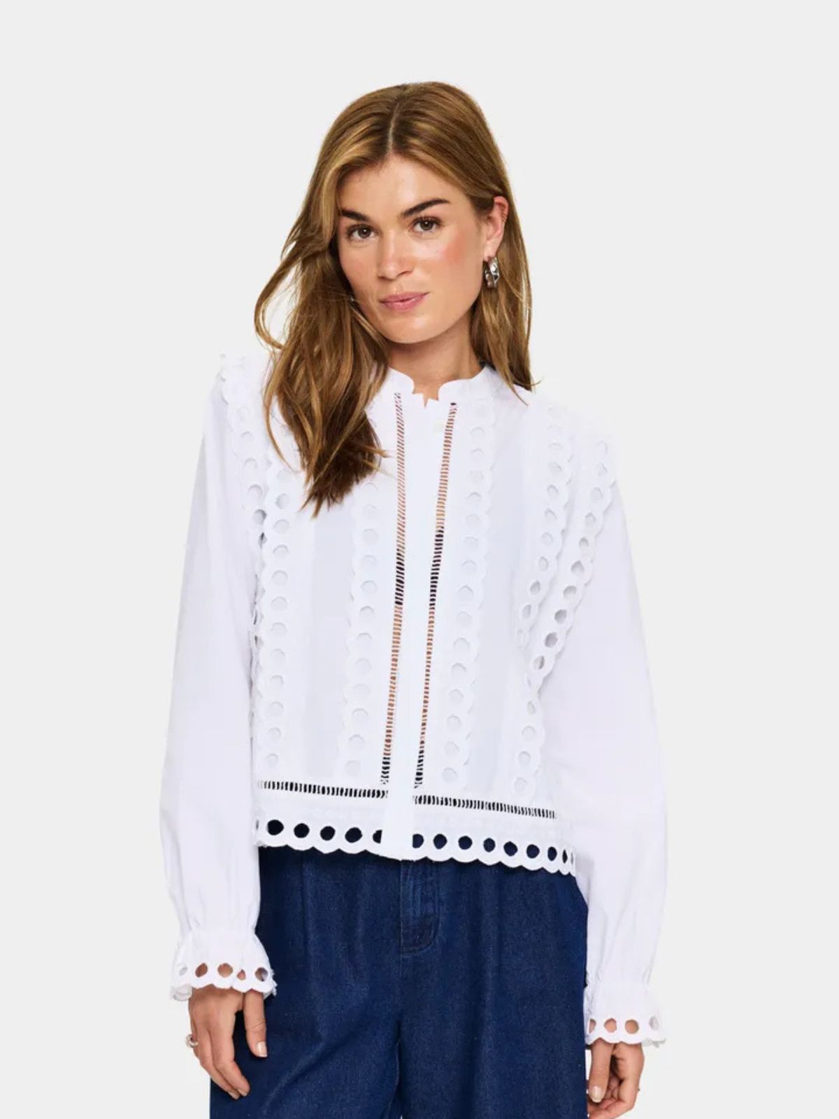 Chemise avec détail Saint Tropez
