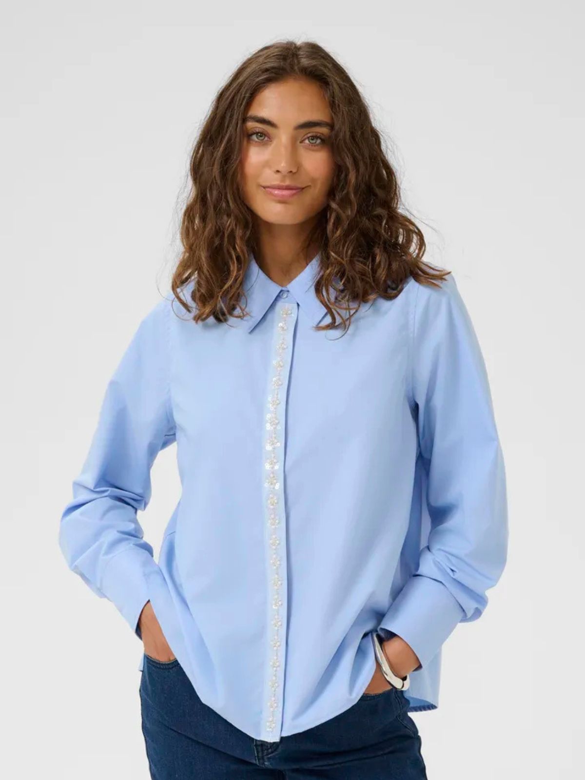 Chemise avec ligne brillant Culture 