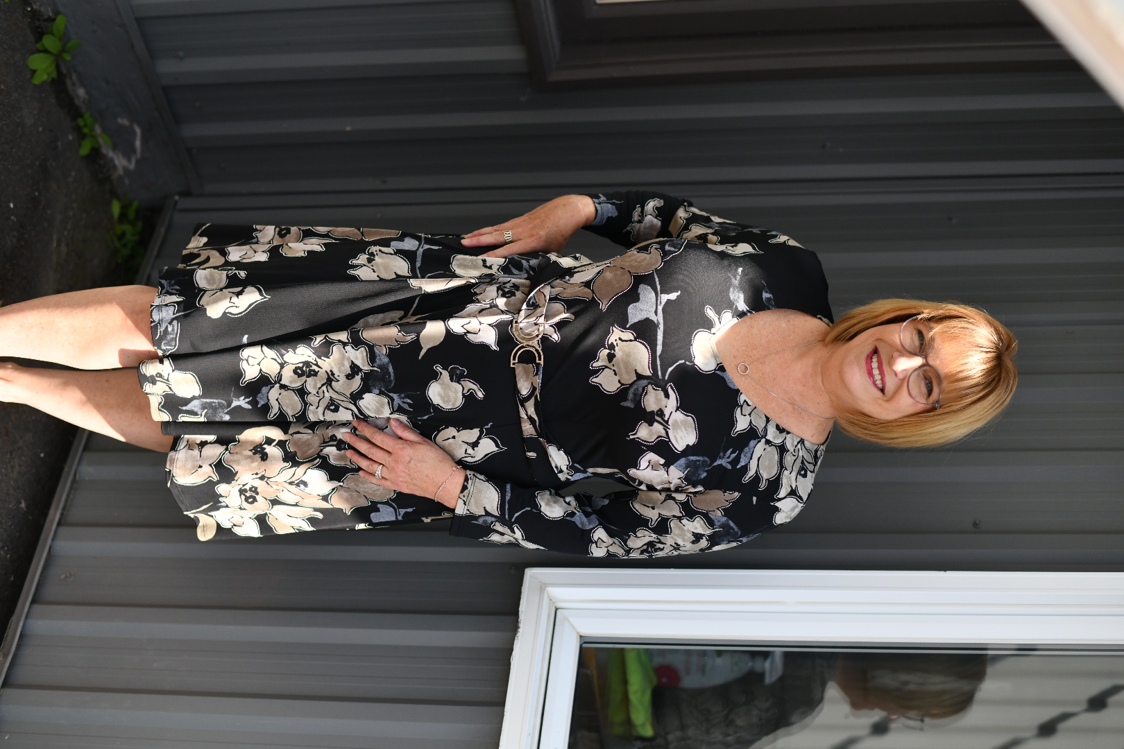 Robe avec demi-ceinture Bali