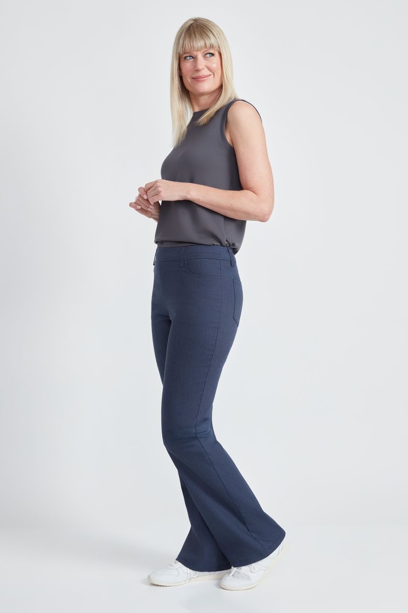 Pantalon en denim coupe bootcut Up!