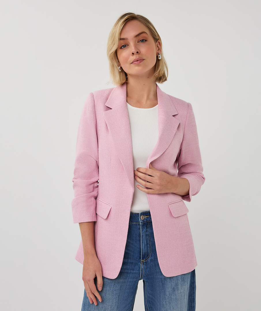 Blazer effet lin Esqualo 
