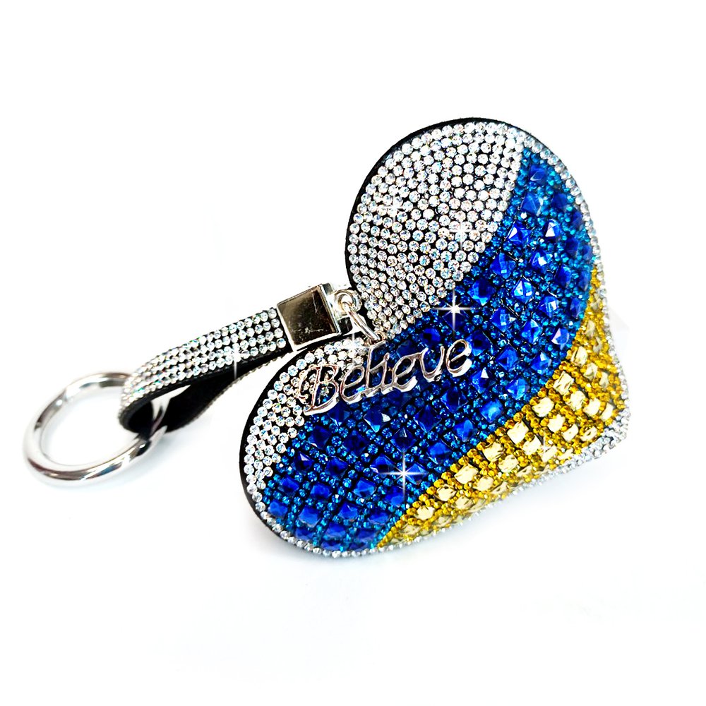 Heart Purse Charm Jacqueline Kent For Ukraine